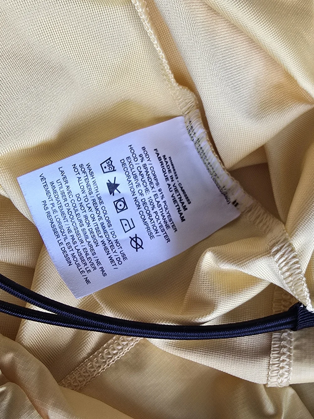 Nike Dri-FIT ADV Women's L Yellow 1/2 Zip Pullover Jacket Hooded Running